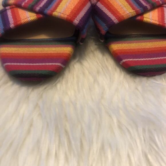 J. Crew Multicolor Striped Sandals - Picture 2 of 9